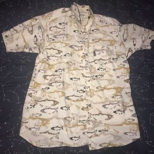 North Face fishing shirt